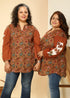BROWN COTTON TOP